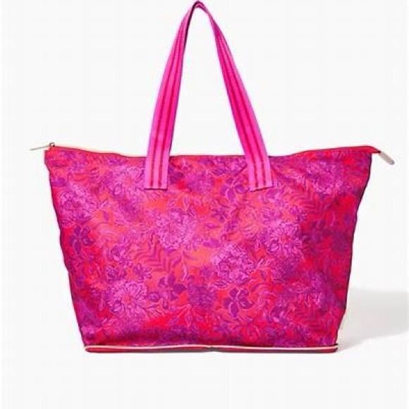 Lilly Pulitzer Getaway Packable Tote NWT - Picture 1 of 5